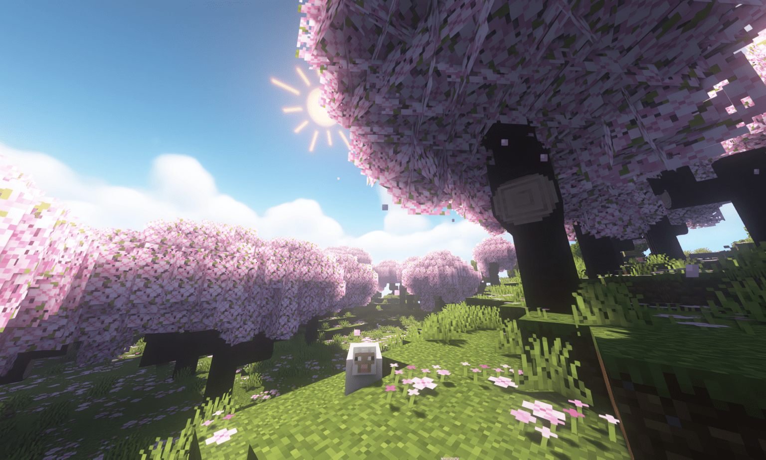 Round Trees Texture Pack
